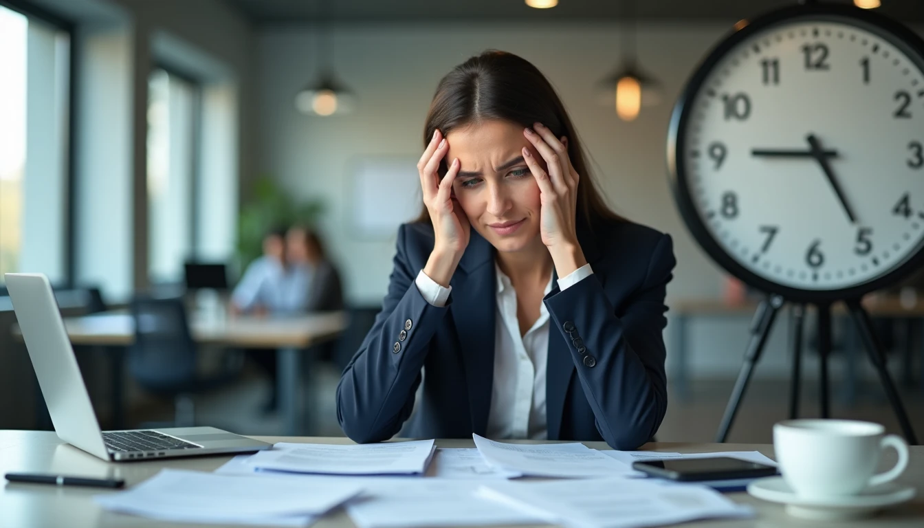 Les temps impartis : 7 erreurs qui ruinent votre productivité