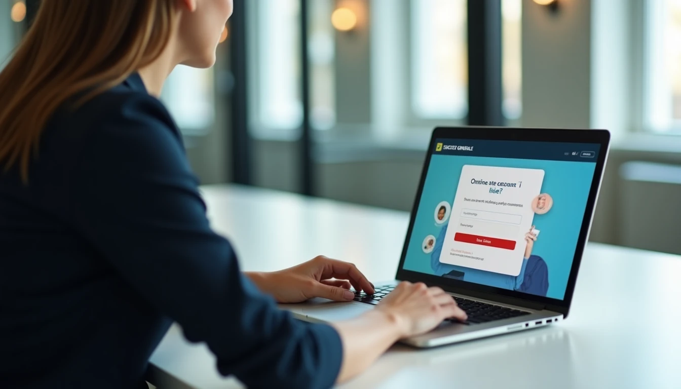 Ouvrir un compte Societe Generale Pro en ligne : étapes clés
